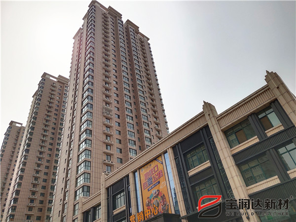 幸福六合門小區(qū)項(xiàng)目采用寶潤達(dá)一體板