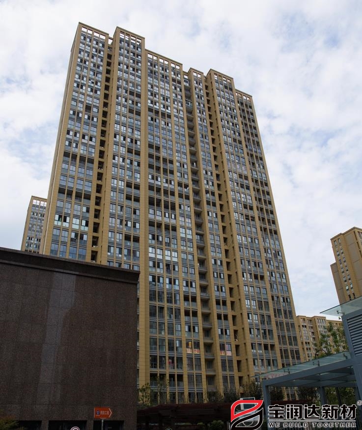 寶潤達外墻一體板應(yīng)用于江蘇蘇州中天和景苑