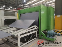 寶潤(rùn)達(dá)保溫裝飾一體板車(chē)間生產(chǎn)中